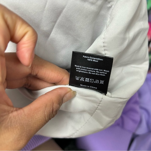 SAINT BONES SIGNATURE LAVENDER BOMBER JACKET - Picture 3 of 8